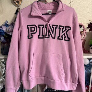 Victoria’s Secret PINK half zip pullover